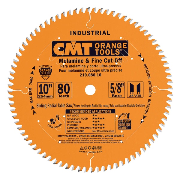 Cmt 12", 96-Teeth Melamine/Fine Cut - 210.096.12