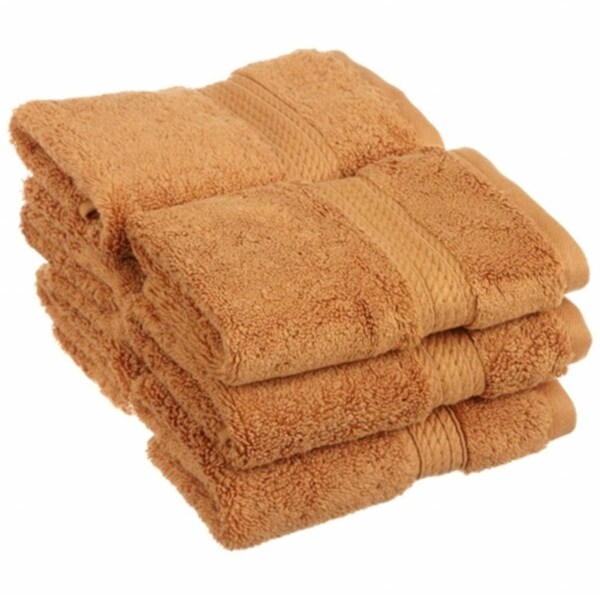 Superior 900GSM Egyptian Cotton 6-Piece Face Towel Set Rust - 900GSM FACE RT