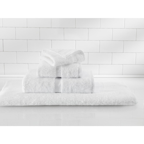 1888 Mills Hand Towel, 16x30, 5.75 lb, Rapture, 12PK - H577-U-WHT-1-8000