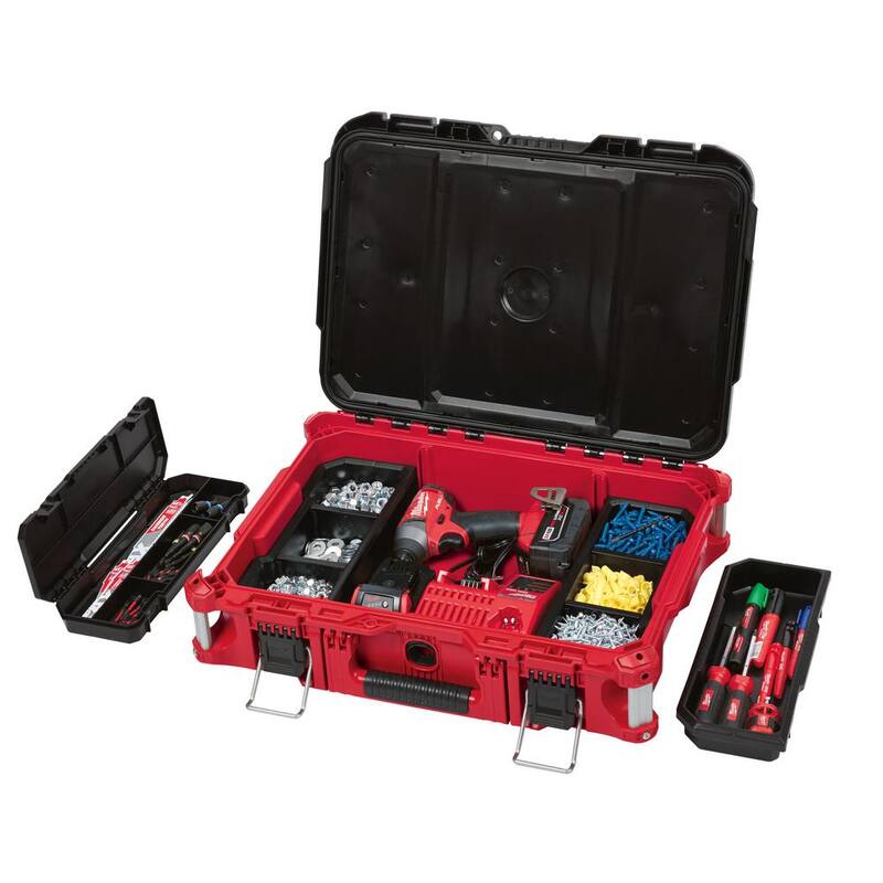 Milwaukee PACKOUT 22in 2-Drawer and Tool Box - 48-22-8442-8424