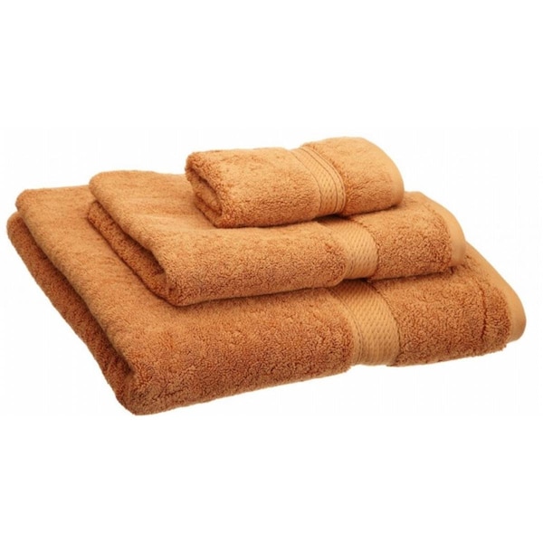 Superior 900GSM Egyptian Cotton 3-Piece Towel Set Rust - 900GSM 3 PC SET RT