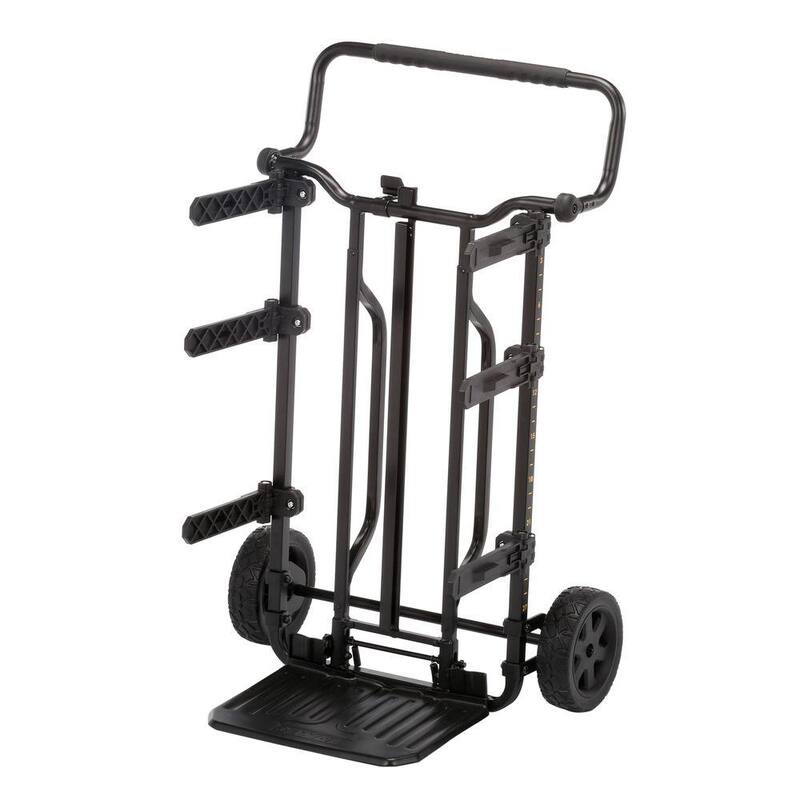 DEWALT TOUGHSYSTEM 9.6 in. 0-Drawer Utility Cart Tool Box Carrier - DWST08210