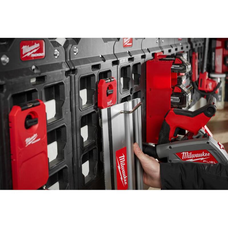 Milwaukee PACKOUT 4" Single Straight Hook Tool Holder - 48-22-8328
