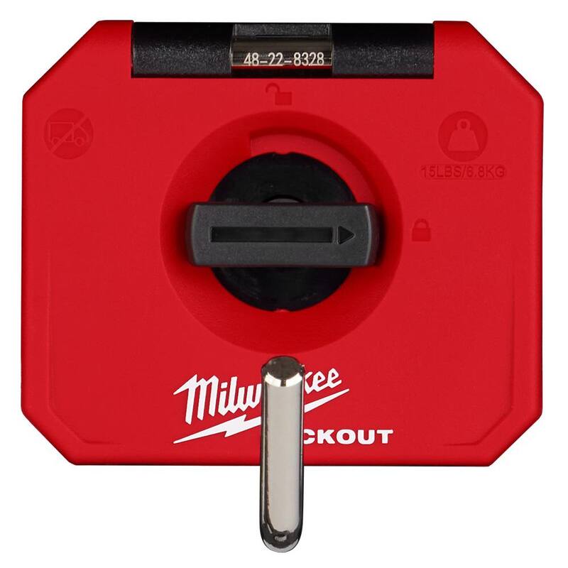 Milwaukee PACKOUT 4" Single Straight Hook Tool Holder - 48-22-8328