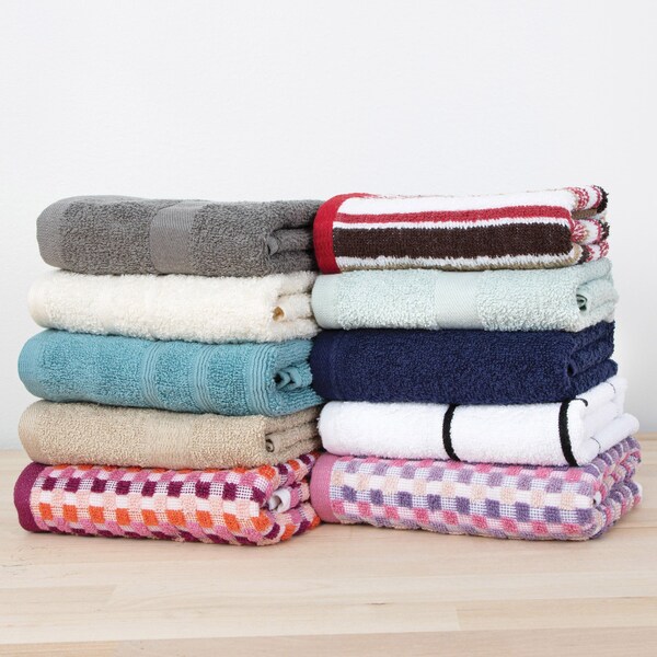 Monarch Brands Ambassador Hand Towels - Assorted Case, 96PK - HT-AMBAS-CS