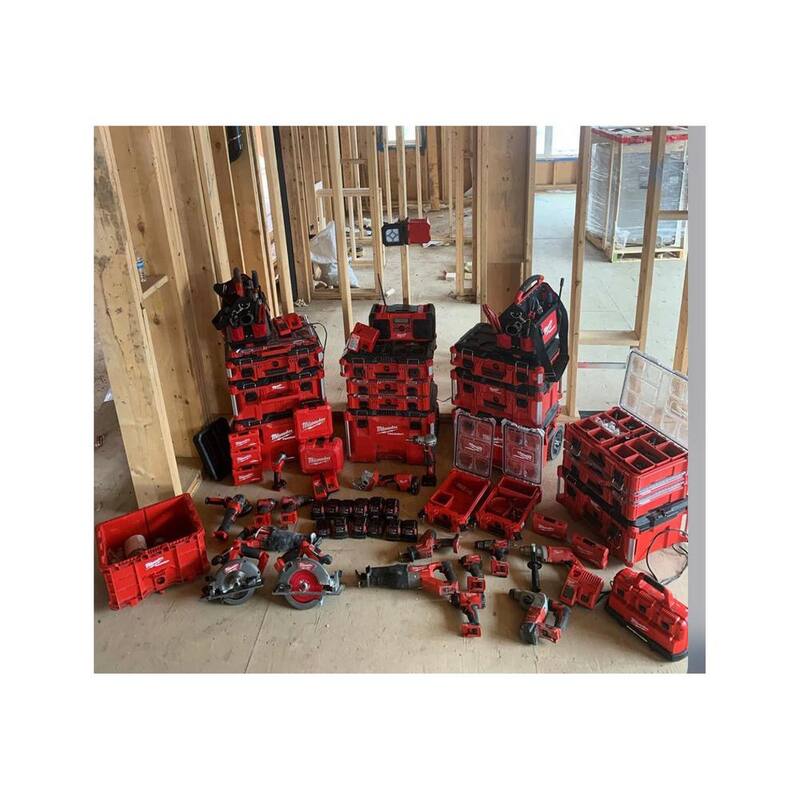 Milwaukee PACKOUT 11-Compartment Low-Profile Small Parts Organizer (2-Pack) - 48-22-8431X2