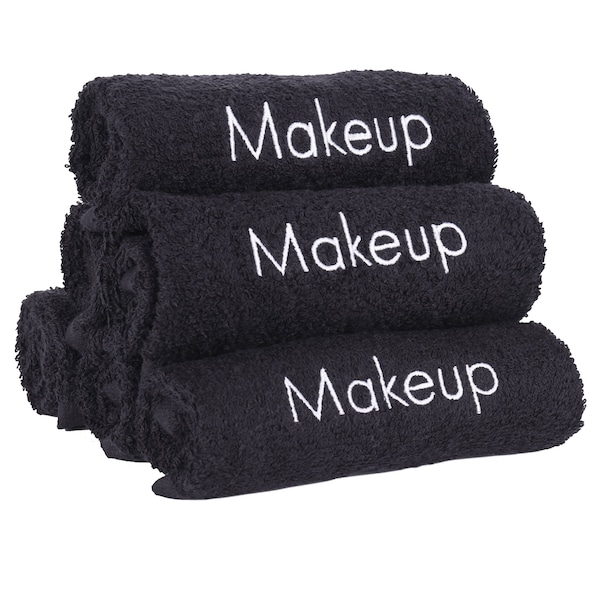 Monarch Brands Makeup Towels, 13in x 13in, 144PK - MAKEUP-13X13-CS