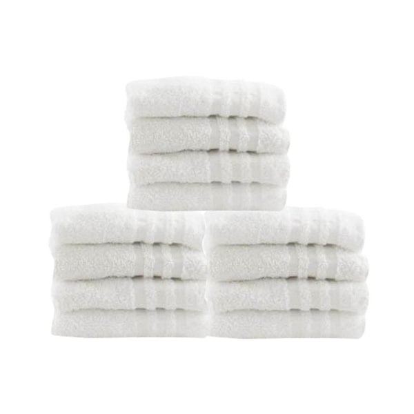 Oasis Terry Washcloth, 12-in x 12-in, .75 lb, 12PK - MDTWC4B11HZ