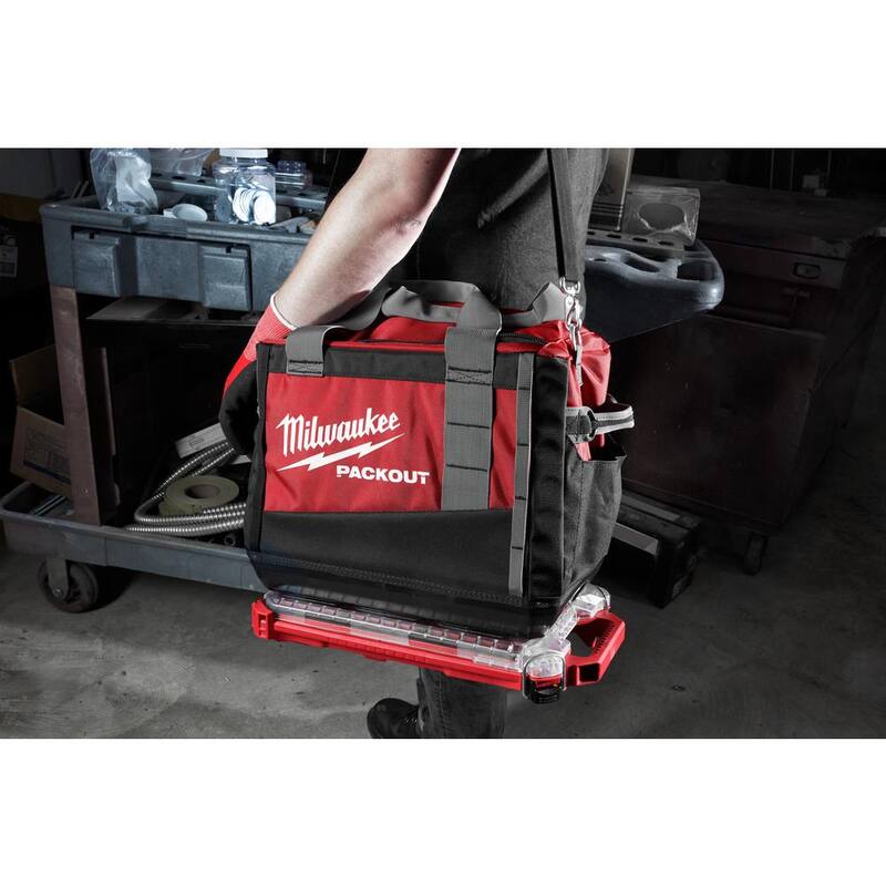 Milwaukee PACKOUT 5-Compartment Low-Profile Compact Small Parts Organizer (5-Pack) - 48-22-8436x5