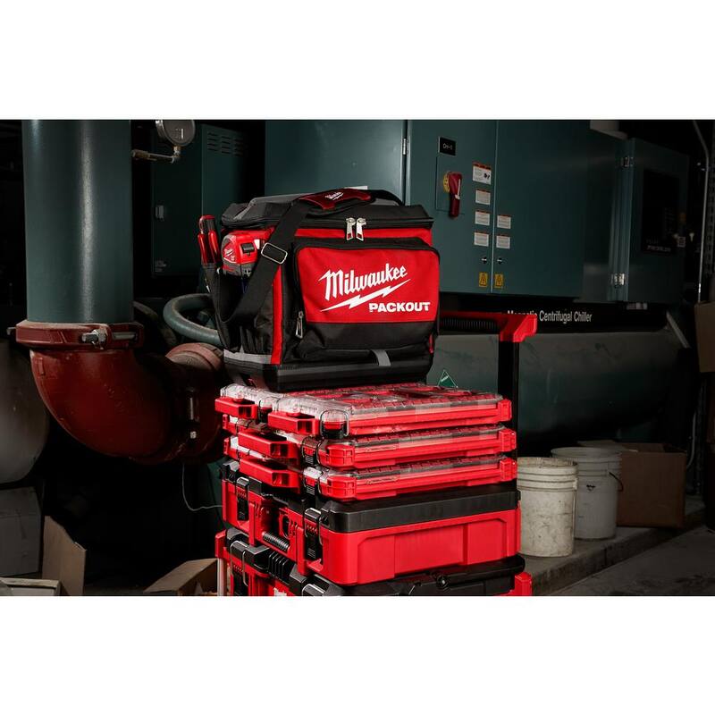 Milwaukee PACKOUT 5-Compartment Low-Profile Compact Small Parts Organizer (5-Pack) - 48-22-8436x5