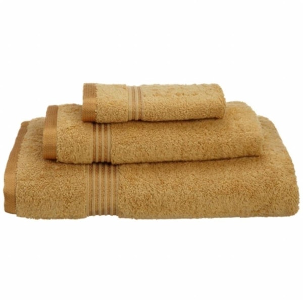 Superior Egyptian Cotton 3-Piece Towel Set Gold - NS 3 PC SET GL