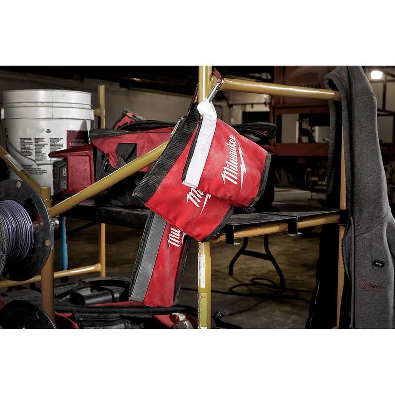Milwaukee 15 in. PACKOUT Tool Backpack with (3-Pack) Multi-Size Tool Bags - 48-22-8301-48-22-8183