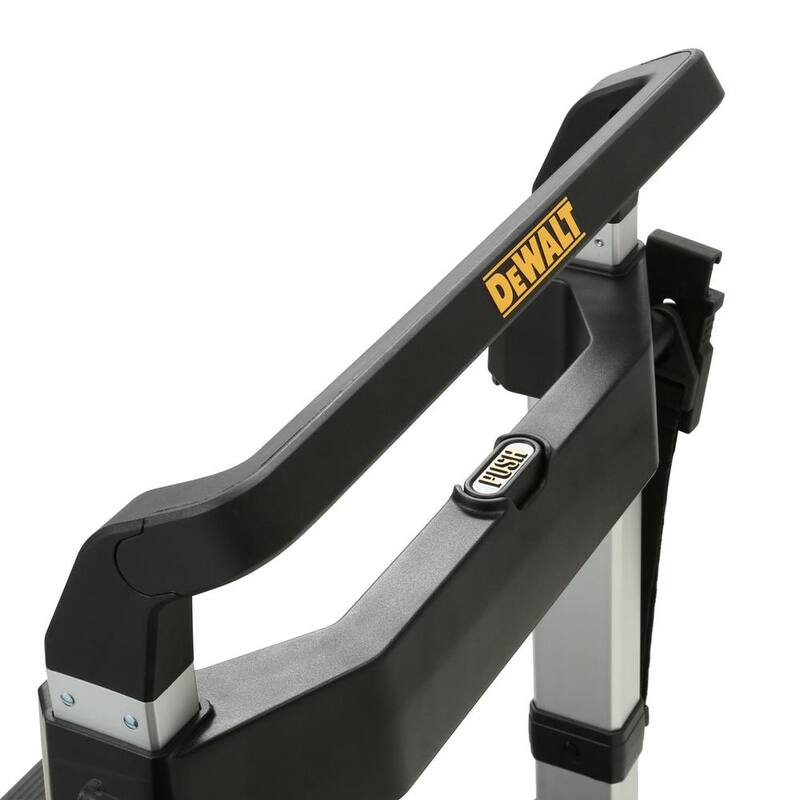 DEWALT TSTAK Stackable Utility Cart Trolley and TSTAK VI 17 in. Stackable Deep Tool Storage Box - DWST17888W17806