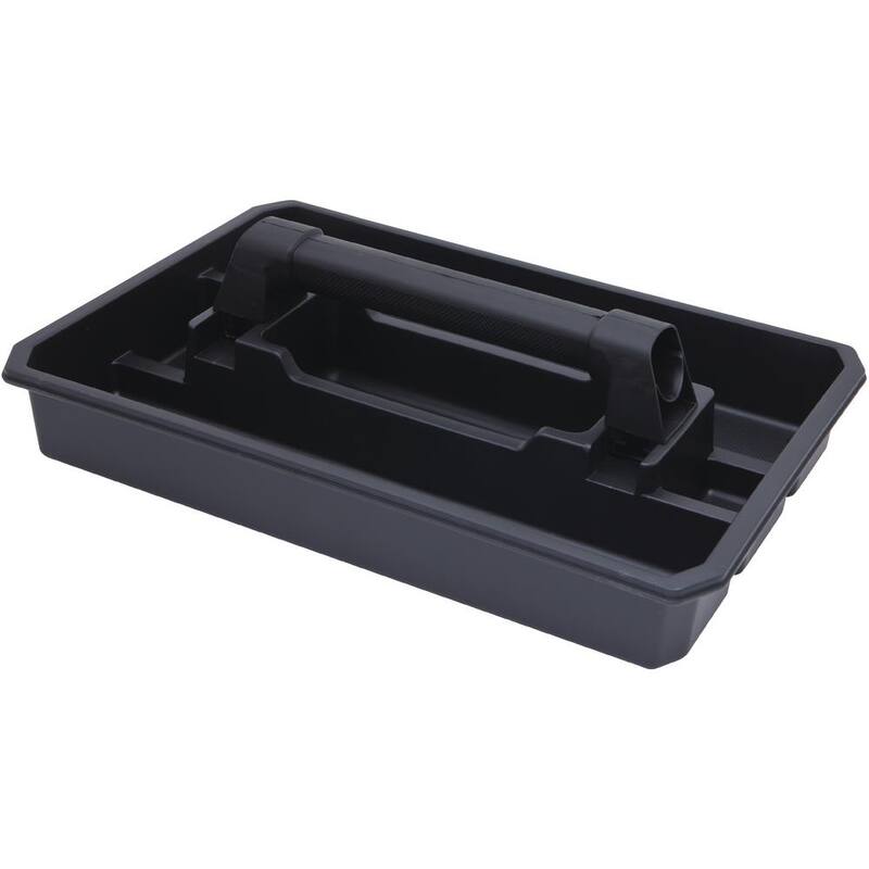 DEWALT TSTAK Stackable Utility Cart Trolley and TSTAK VI 17 in. Stackable Deep Tool Storage Box - DWST17888W17806