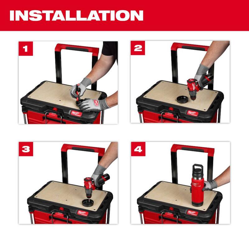 Milwaukee PACKOUT Twist To Lock Mount - 48-22-8399X