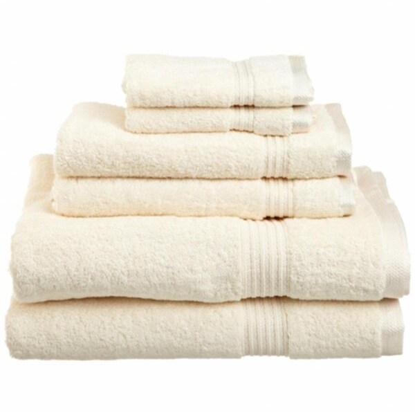 Superior Superior Egyptian Cotton 6-Piece Towel Set  Ivory - NS 6 PC SET IV