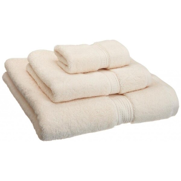 Superior 900GSM Egyptian Cotton 3-Piece Towel Set  Cream - 900GSM 3 PC SET CR