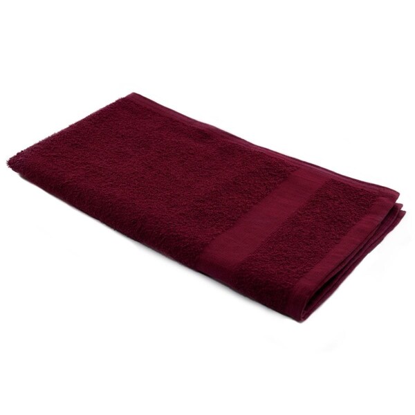 Rifz GS Collection Bleach Proof Salon Hand Towels, Burgundy, 12PK - GSBR162830012