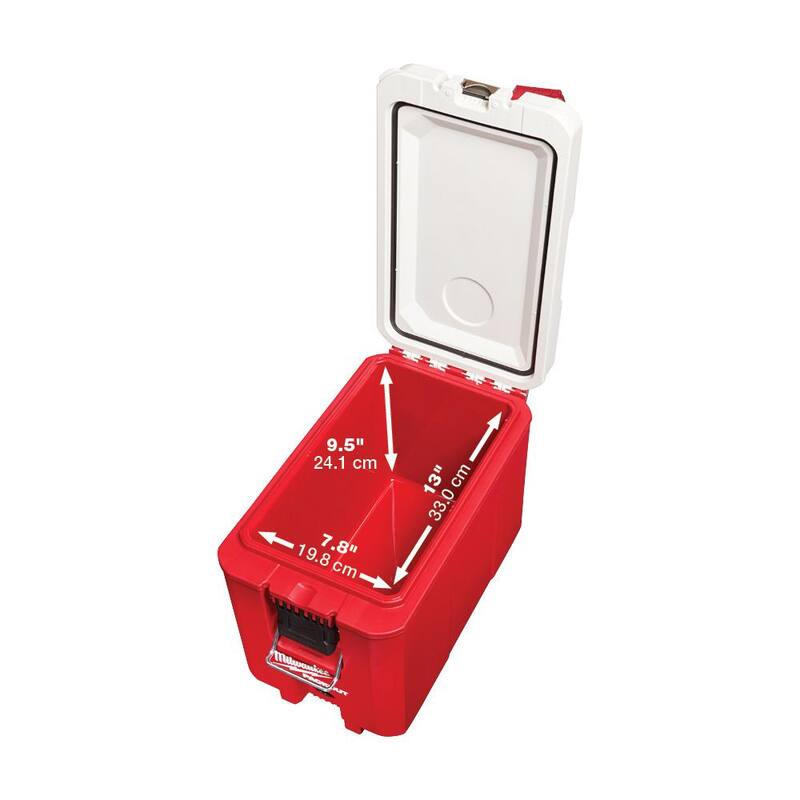 Milwaukee 15 in. PACKOUT Backpack with 16 Qt. Cooler - 48-22-8301-48-22-8460