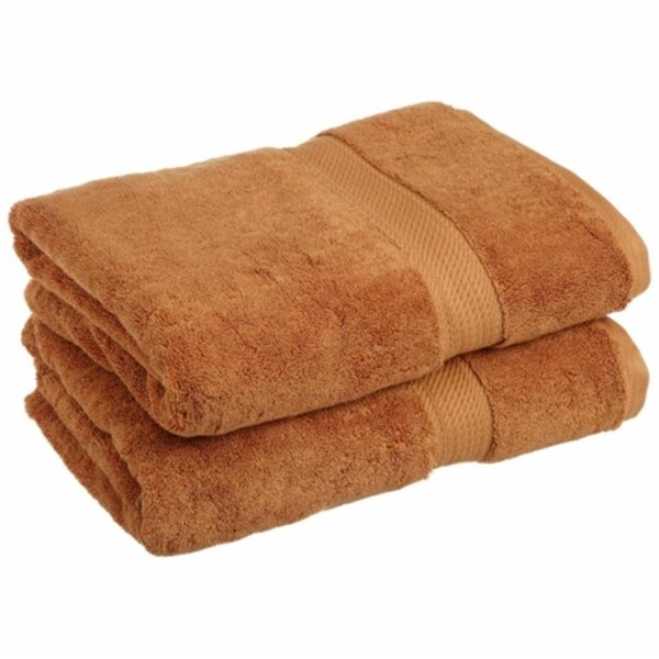 Superior 900GSM Egyptian Cotton 2-Piece Bath Towel Set  Rust - 900GSM BATH RT
