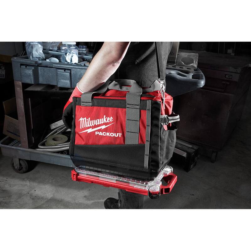 Milwaukee PACKOUT 5-Compartment Low-Profile Small Parts Organizer (2-Pack) - 48-22-8436X2