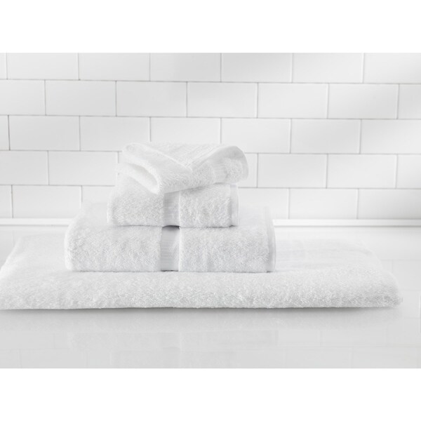 1888 Mills Bath Towel, 27x54, 17 lb, Rapture, 12PK - B577-U-WHT-1-8000