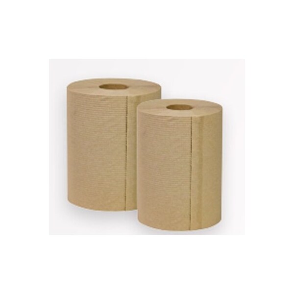 Nova Natural Hardwound Towel High 8 in., 6PK - NOVA 800N
