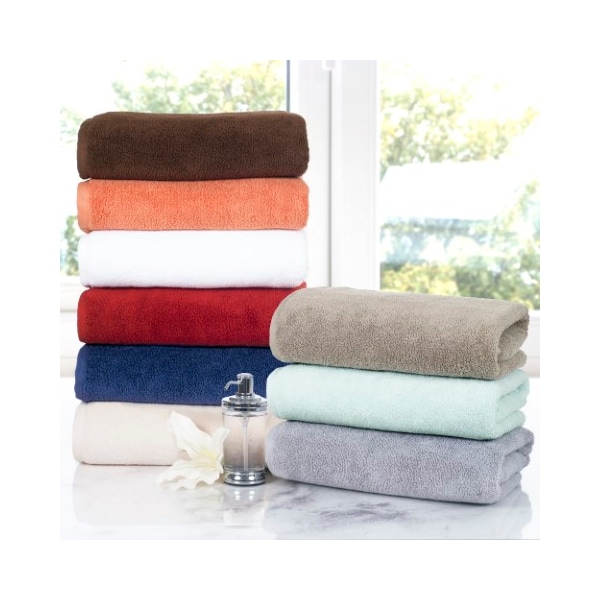 Hastings Home 6-piece 100-percent Cotton Towel Set with 2 Bath Towels, 2 Hand Towels and 2 Washcloths (Burgundy) - 833069XXT