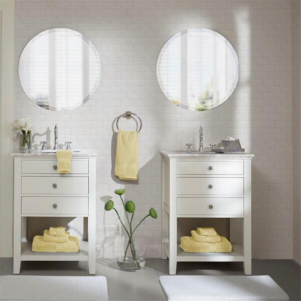 Madison Park Signature 100 Precent Cotton 8 Piece Towel Set, Yellow, 8PK - MPS73-413