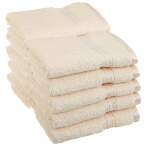 Superior Superior Egyptian Cotton 10-Piece Face Towel Set  Ivory - NS FTOWEL IV