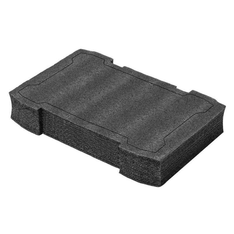 DEWALT TOUGHSYSTEM 2.0 Deep Tool Tray and TOUGHSYSTEM 2.0 Deep Foam Tool Drawer Liner Insert - DWST08120W08121