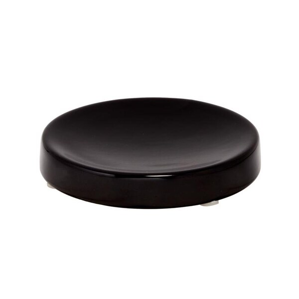 Interdesign InterDesign Eco Vanity Black Ceramic Soap Dish - 28217