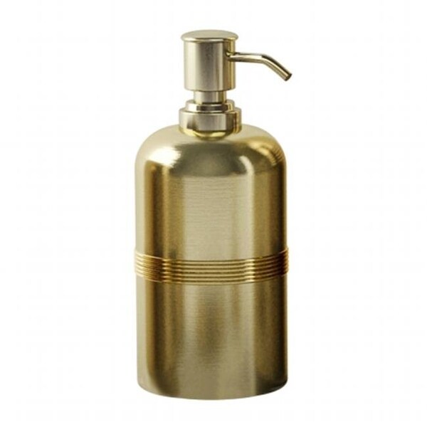 Nusteel NuSteel JW6H NuSteel Jewel Gold Finish Soap & Lotion Pump - JW6H