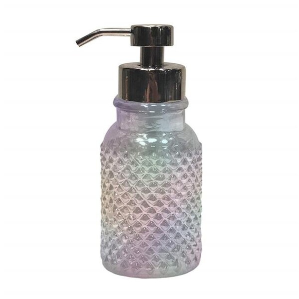 Nusteel NuSteel FP-16 Glass Foam Pump with Clear Rainbow Luster - FP-16