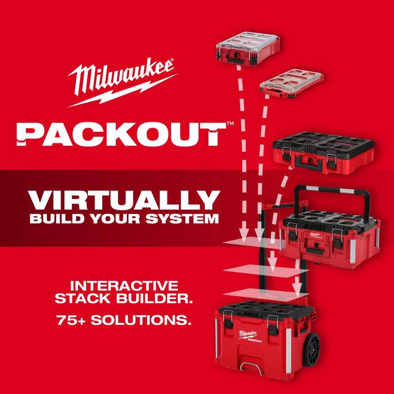 Milwaukee PACKOUT Black 18 Oz. Insulated Bottle with Sip Lid - 48-22-8395B