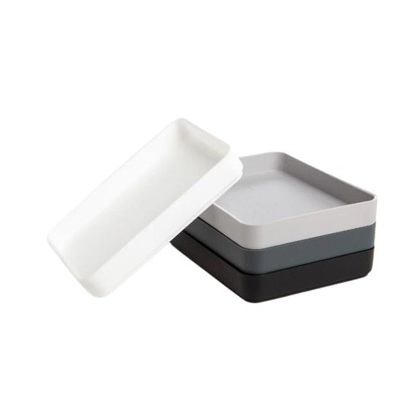 Eco Contour Collection Certified Green Eco Contour Soap Dish, 24PK - EC101GRG