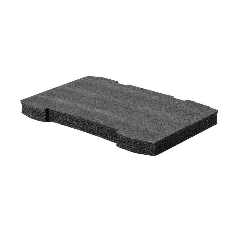 DEWALT TOUGHSYSTEM 2.0 Shallow Tool Tray and TOUGHSYSTEM 2.0 Shallow Foam Tool Drawer Liner Insert - DWST0811W008111