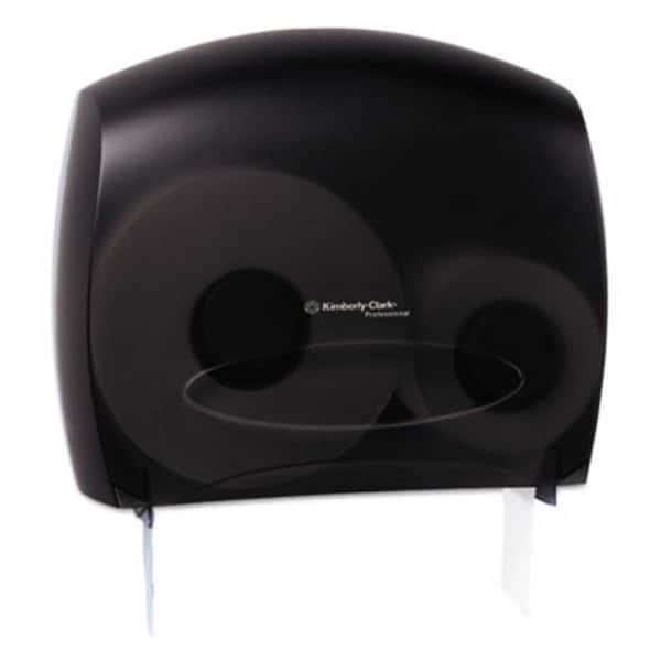 Deluxdesigns 13.33 x 5.75 x 16 in. JRT Jr Escort Jumbo Bathroom Tissue Dispenser, Smoke - DE2493459