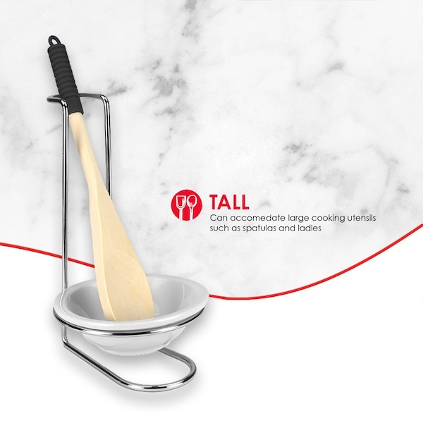 Home Basics Home Basics Spoon Rest with Tray and Spoon - ZOR96269