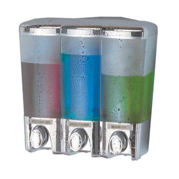 Better Living Clear Choice 3 Chamber Soap And Shower Dispenser Chrome - 72344
