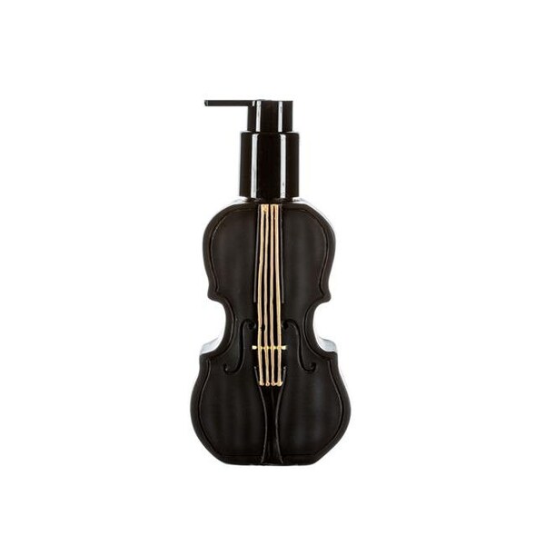 Borders Unlimited Borders Unlimted 70010 Music Black Violin Lotion & Soap Dispenser - 70010