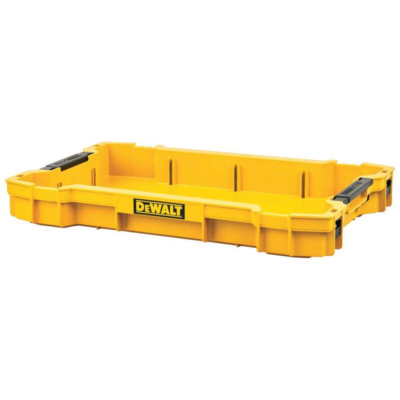 DEWALT Toughsystem 2.0 Large Tool Box and 2.0 Shallow Tool Tray - DWST08300WST08110