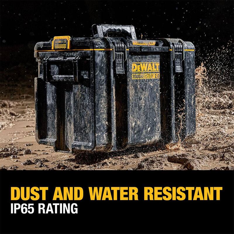 DEWALT Toughsystem 2.0 22 in. Extra Large Tool Box and 2.0 Small Tool Box - DWST08400WST08165