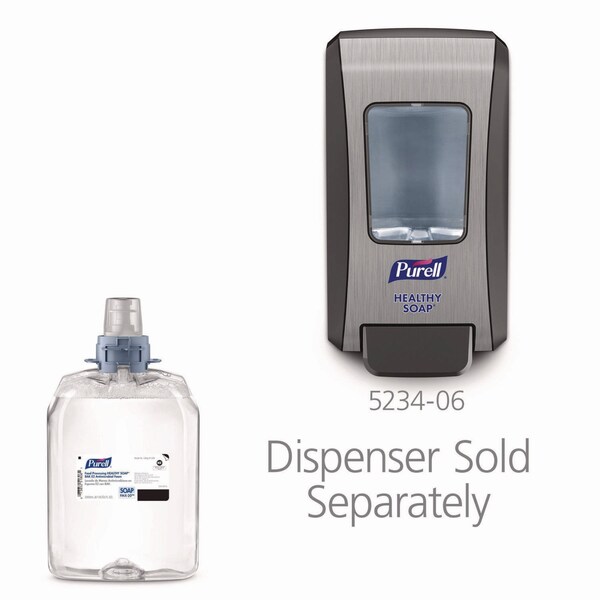 Purell Food Processing HEALTHY SOAP BAK E2 Antimicrobial Foam, For FMX-20 Dispensers, 2,000 mL, 2PK - 5294-02
