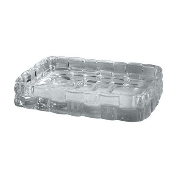 Convenience Concepts Tatara Group Soap Dish - Clear Glass - HI2495419