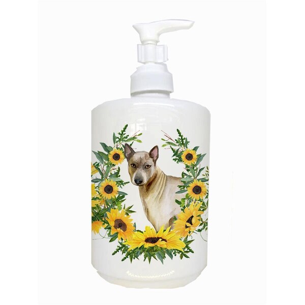 Carolines Treasures Thai Ridgeback Ceramic Soap Dispenser - CK2872SOAP