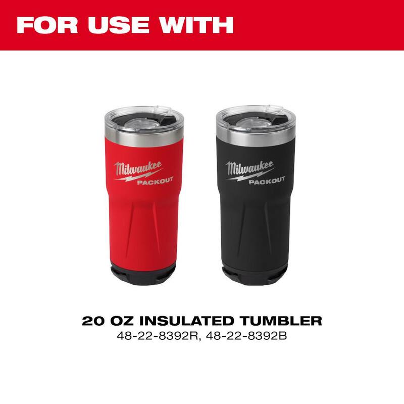 Milwaukee PACKOUT 20 oz. Tumbler Lid - 48-22-8392L