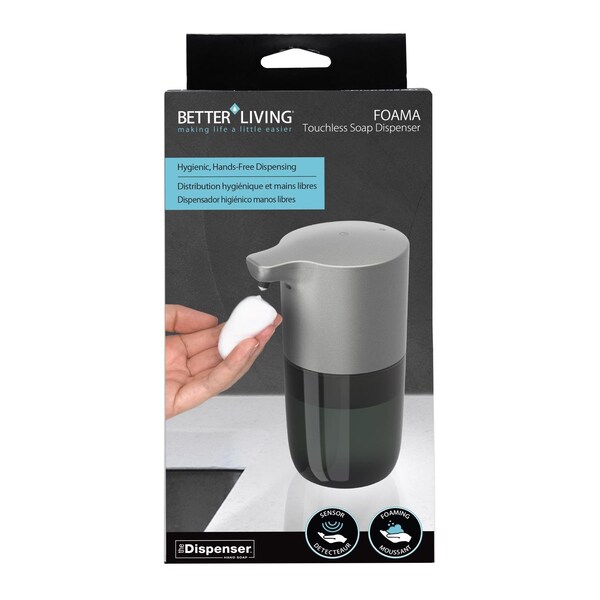 Better Living Better Living Foama 10 oz Counter Top Touch Free Foam Soap Dispenser - 70126