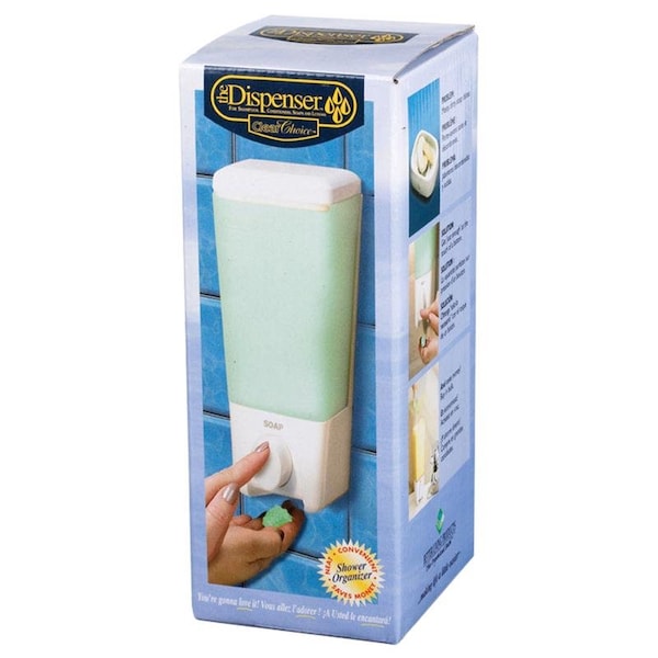 Better Living Better Living Clear Choice I Clear White ABS Plastic Lotion/Soap Dispenser - 72150