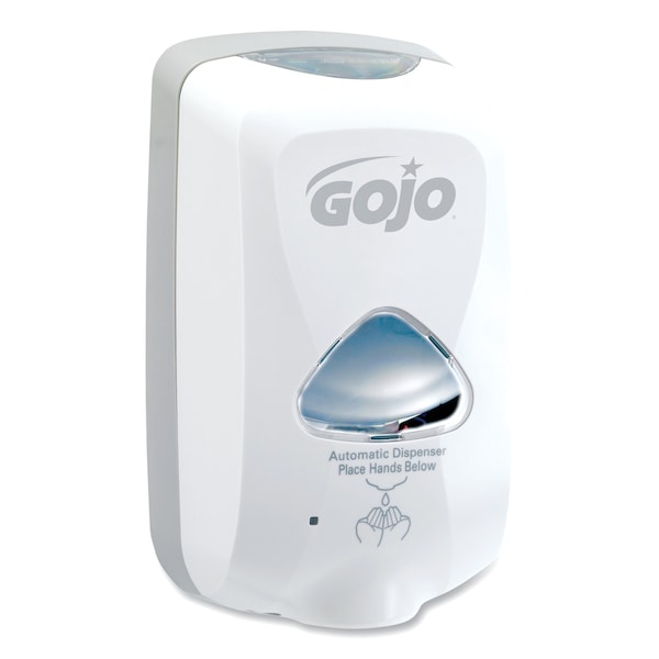 Gojo TFX Touch-Free Automatic Foam Soap Dispenser, 1,200 mL, 4.09 x 6 x 10.58, Dove Gray, 12PK - 2740-12